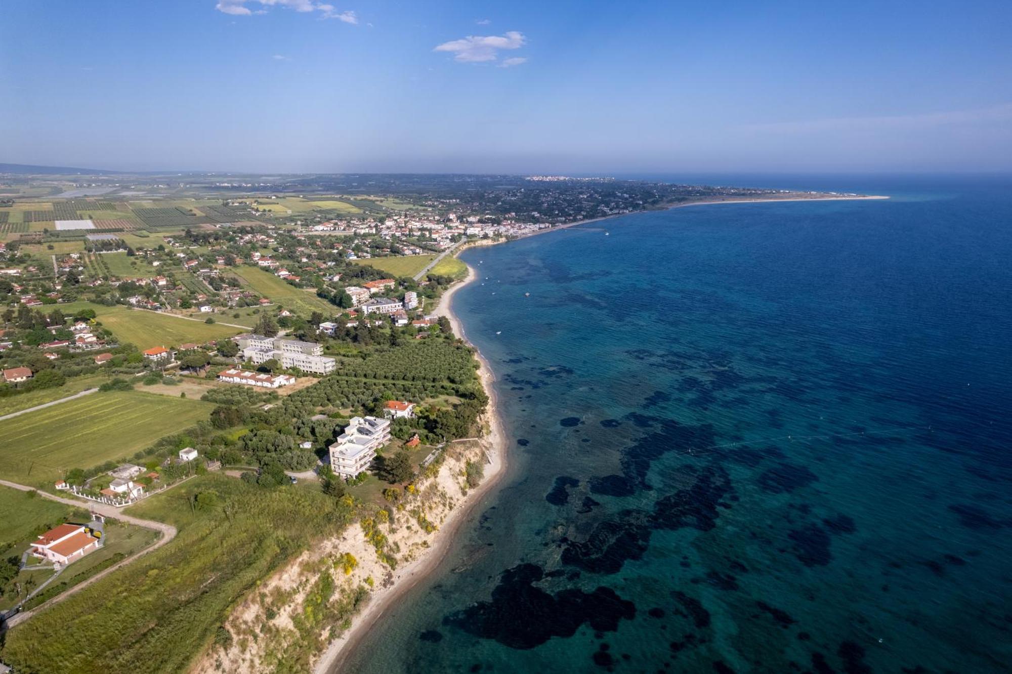 Apartamento Sunshine House Offering Spectacular Views To Olymp A Nea Iraklia Exterior foto